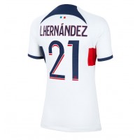 Ženski Nogometni dresi Paris Saint-Germain Lucas Hernandez #21 Gostujoči 2023-24 Kratek Rokav